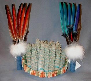 Feather Fans and herb bundles available for shipping from the Native American Trading Company in Denver Colorado